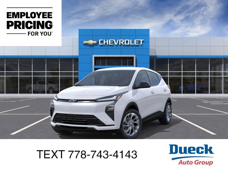 White 2027 Chevrolet Bolt SUV / Crossover Front-Wheel Drive 1-Speed Automatic