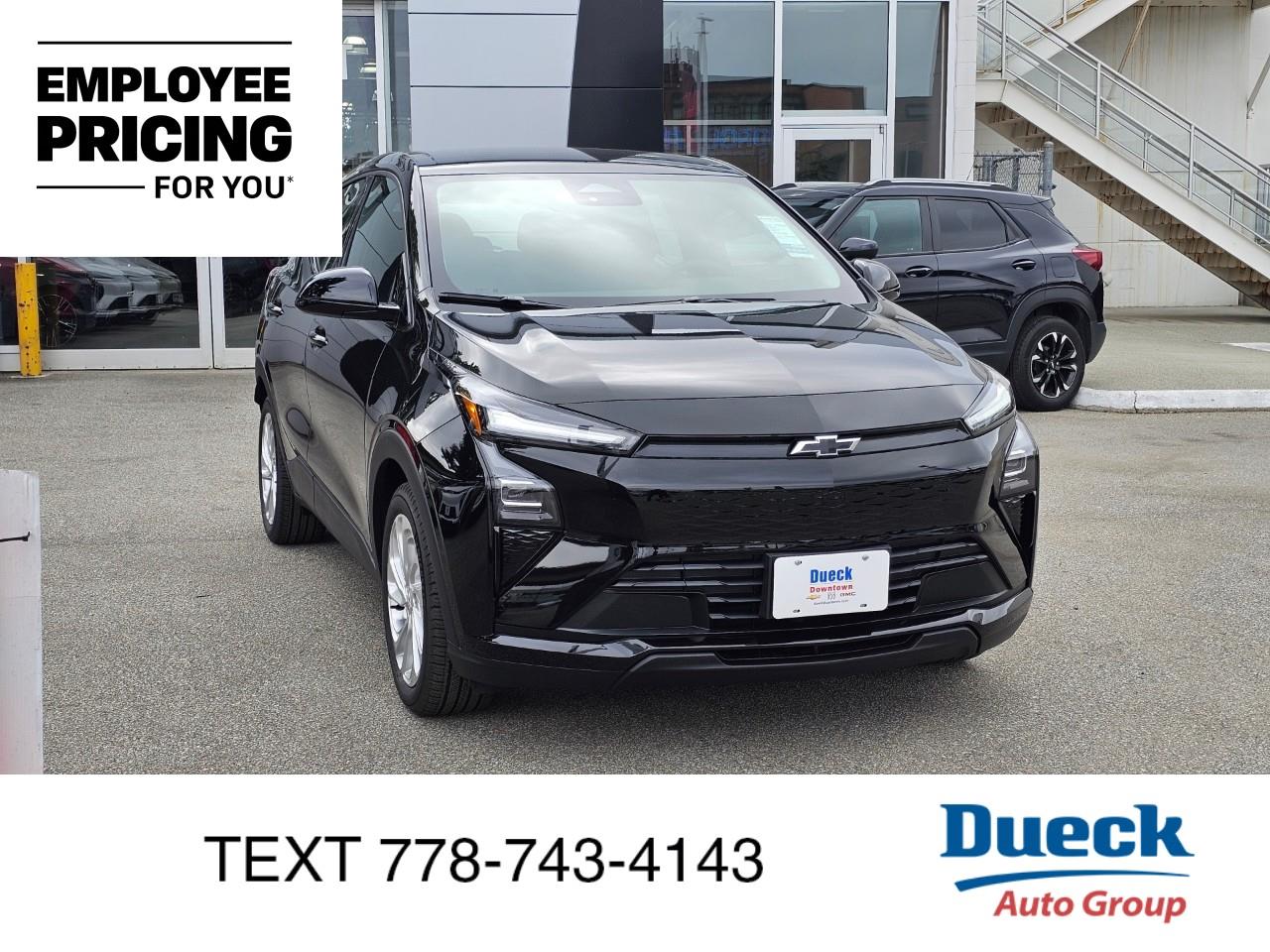 Black 2027 Chevrolet Bolt SUV / Crossover Front-Wheel Drive 1-Speed Automatic