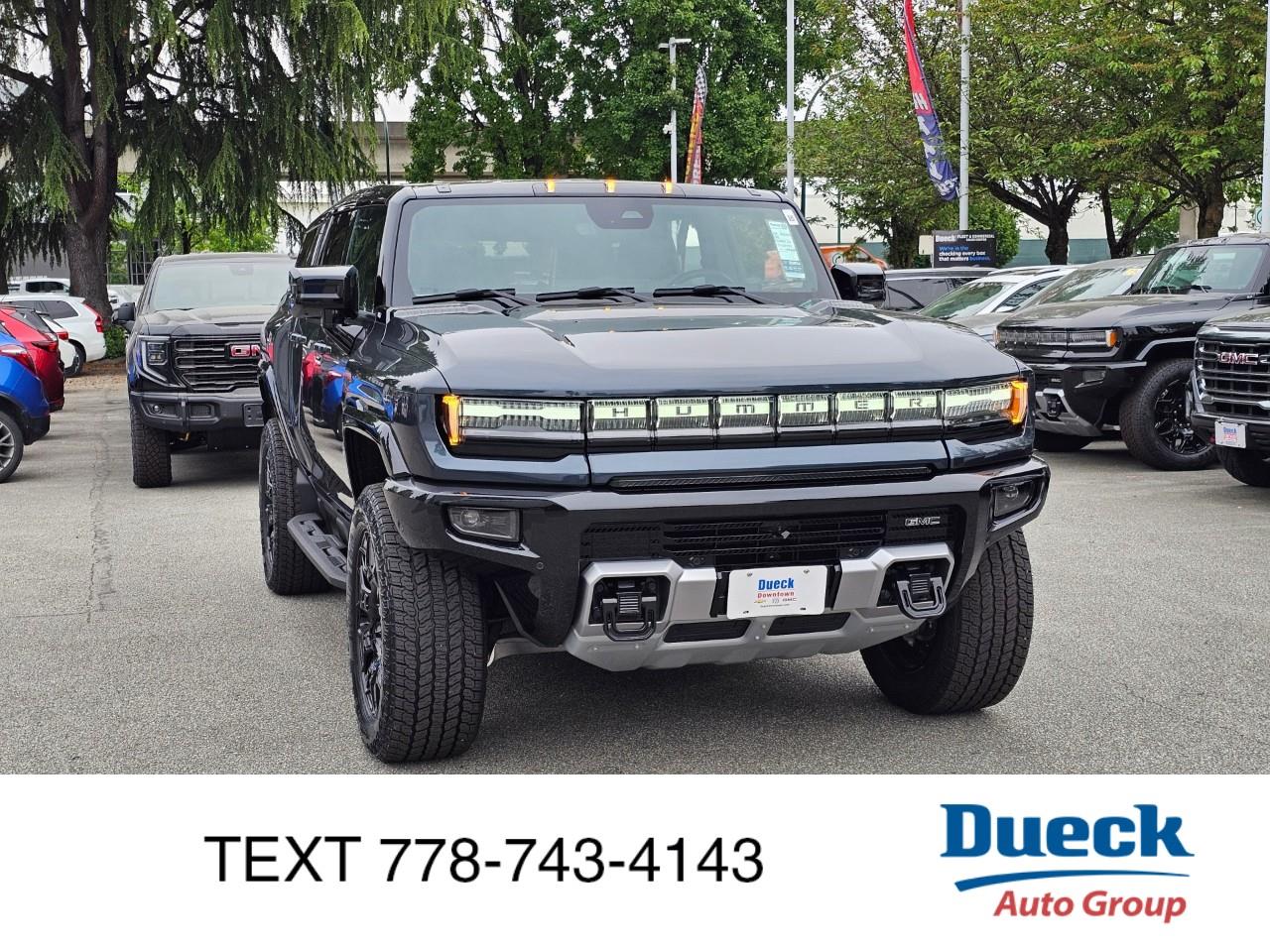 Blue 2026 GMC Hummer EV SUV SUV / Crossover All-Wheel Drive 1-Speed Automatic