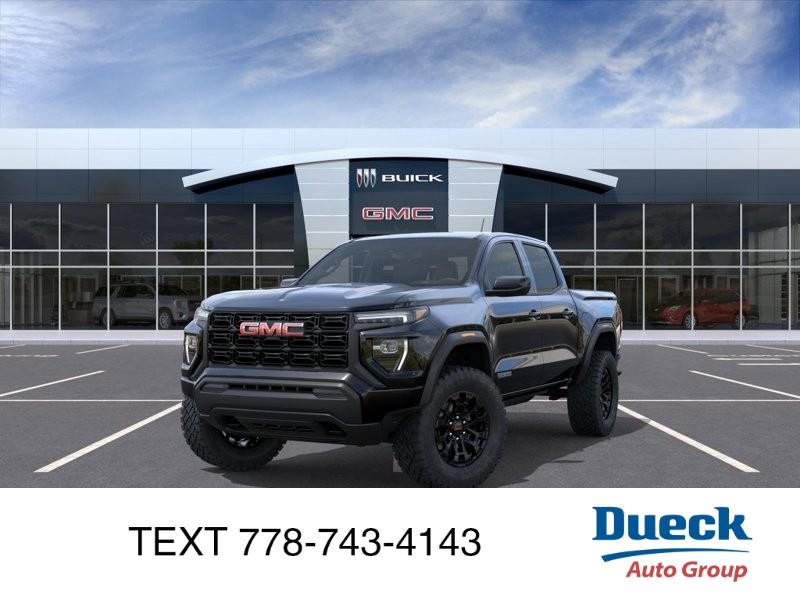 Black 2026 GMC Canyon Pickup Truck Four-Wheel Drive 8-Speed Automatic