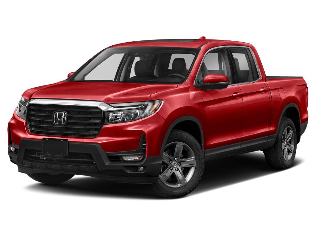 Red 2023 Honda Ridgeline Pickup Truck 9-Speed Automatic
