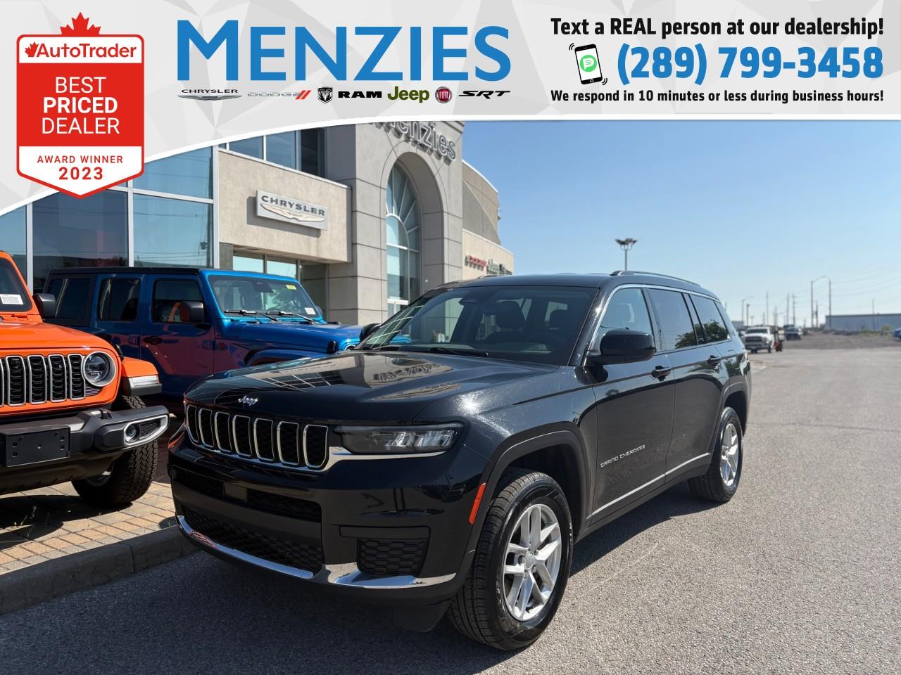 Black 2023 Jeep Grand Cherokee L SUV / Crossover Four-Wheel Drive 8-Speed Automatic