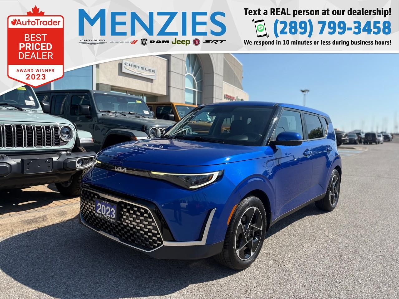 Blue 2023 Kia Soul SUV / Crossover Continuously Variable Transmission