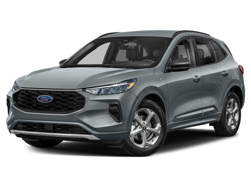 Gray 2024 Ford Escape SUV / Crossover All-Wheel Drive 8-Speed Automatic