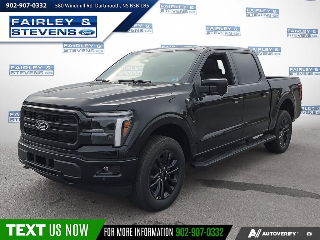 Black 2026 Ford F-150 Pickup Truck Four-Wheel Drive Automatic