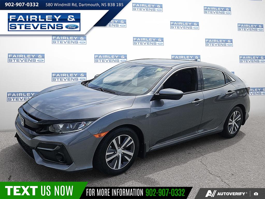Gray 2020 Honda Civic Hatchback Hatchback Front-Wheel Drive Continuously Variable Transmission