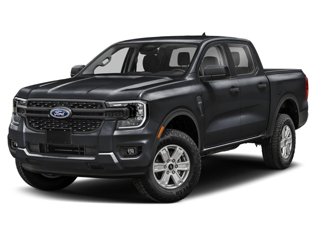 Black 2026 Ford Ranger Pickup Truck Four-Wheel Drive Automatic