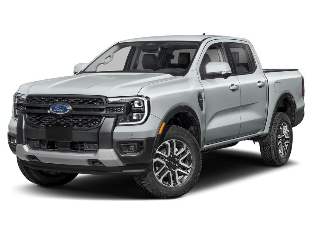 Gray 2026 Ford Ranger Pickup Truck Four-Wheel Drive Automatic