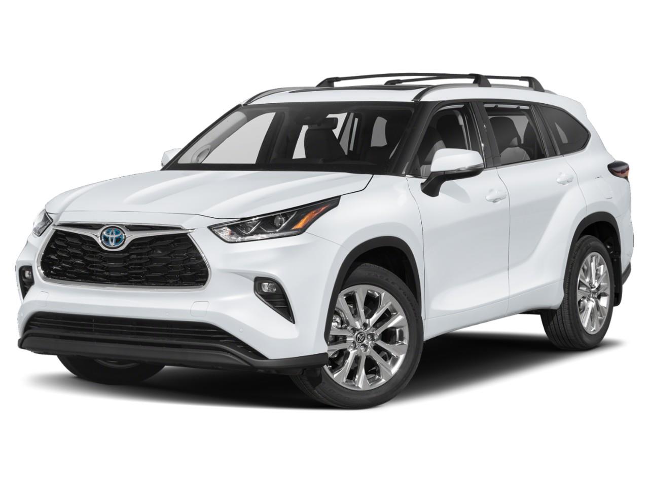 White 2024 Toyota Highlander Hybrid SUV / Crossover All-Wheel Drive Continuously Variable Transmission