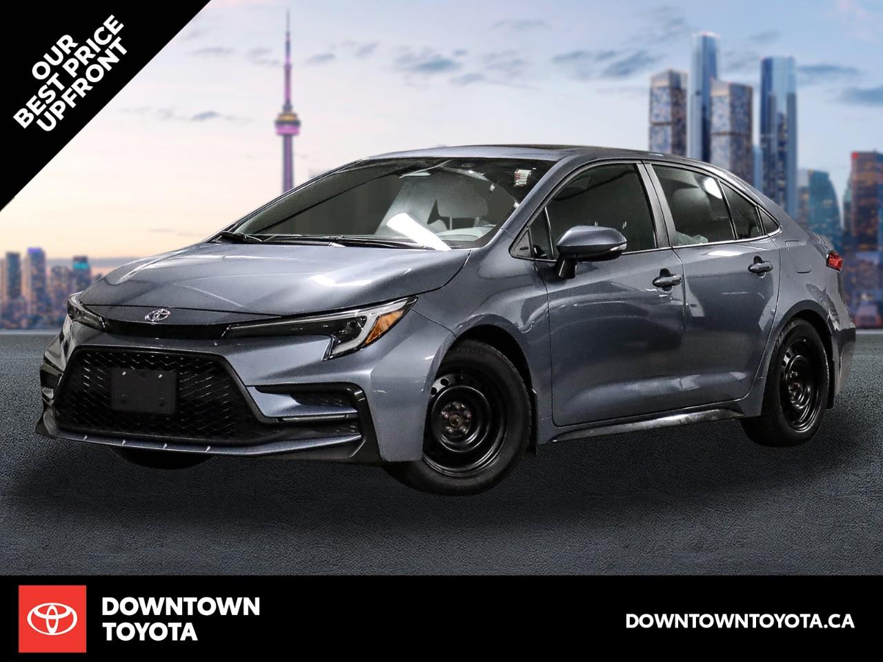 Blue 2024 Toyota Corolla Sedan Front-Wheel Drive Continuously Variable Transmission