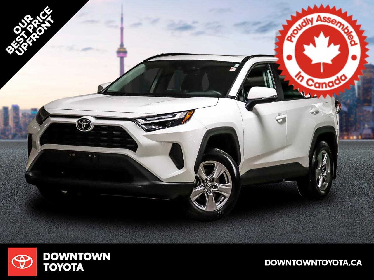 White 2025 Toyota RAV4 SUV / Crossover All-Wheel Drive 8-Speed Automatic