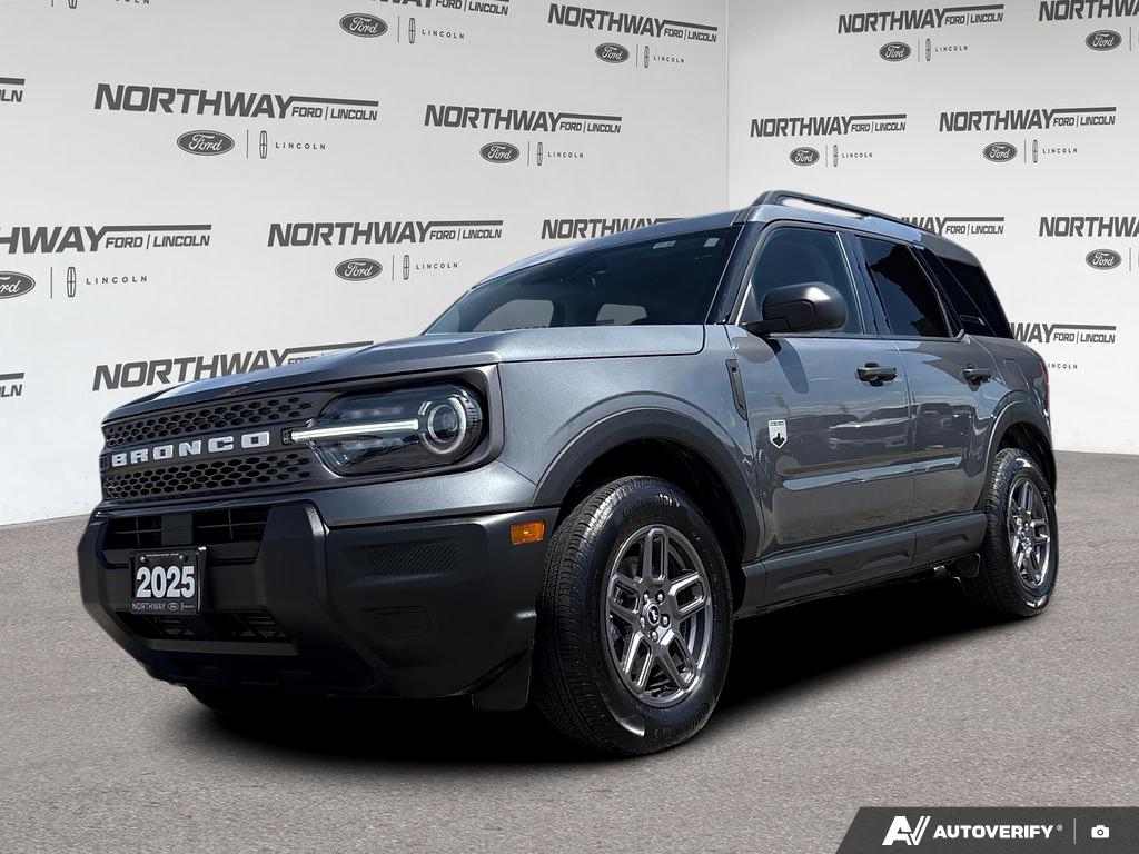 Gray 2025 Ford Bronco Sport SUV / Crossover All-Wheel Drive 8-Speed Automatic