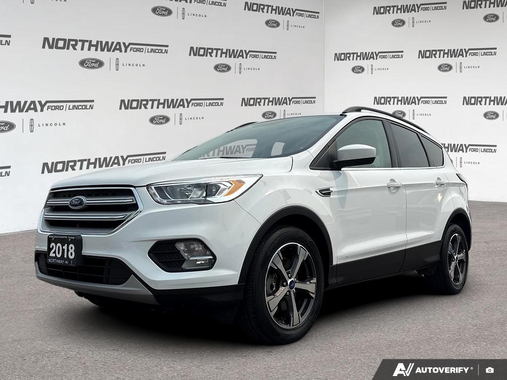 White 2018 Ford Escape SUV / Crossover All-Wheel Drive 6-Speed Automatic