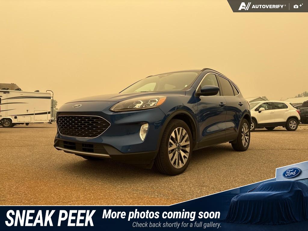 Blue 2022 Ford Escape SUV / Crossover All-Wheel Drive 8-Speed Automatic