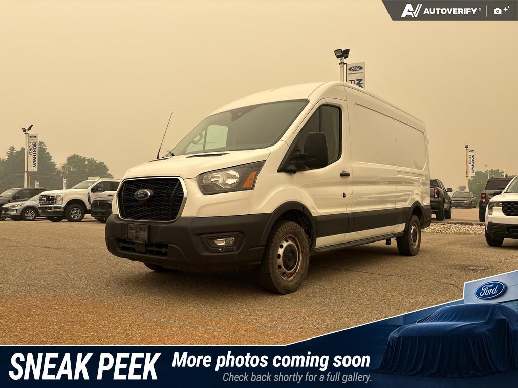 White 2022 Ford Transit Cargo Van Rear-Wheel Drive Automatic