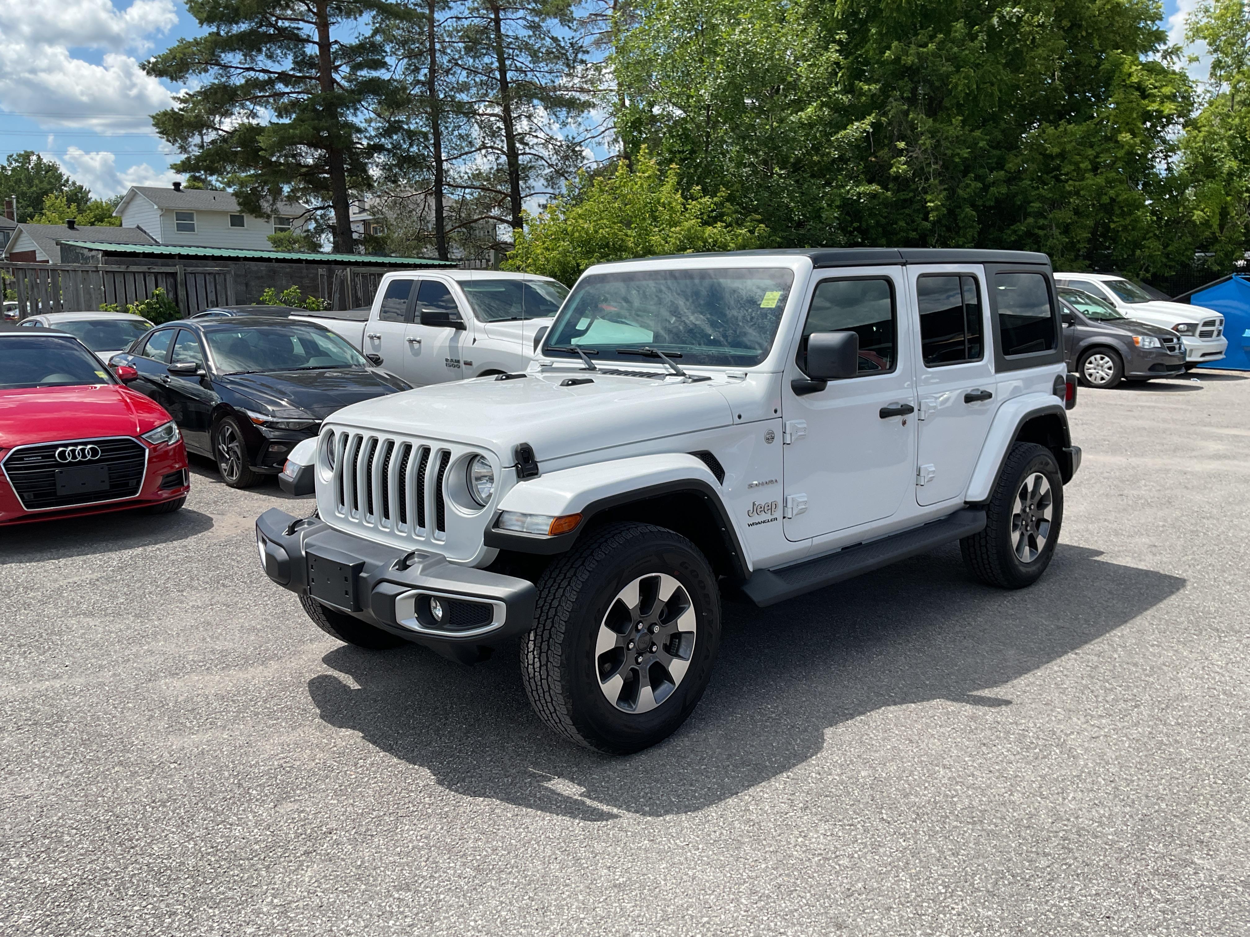 White 2023 Jeep Wrangler SUV / Crossover Four-Wheel Drive 8-Speed Automatic