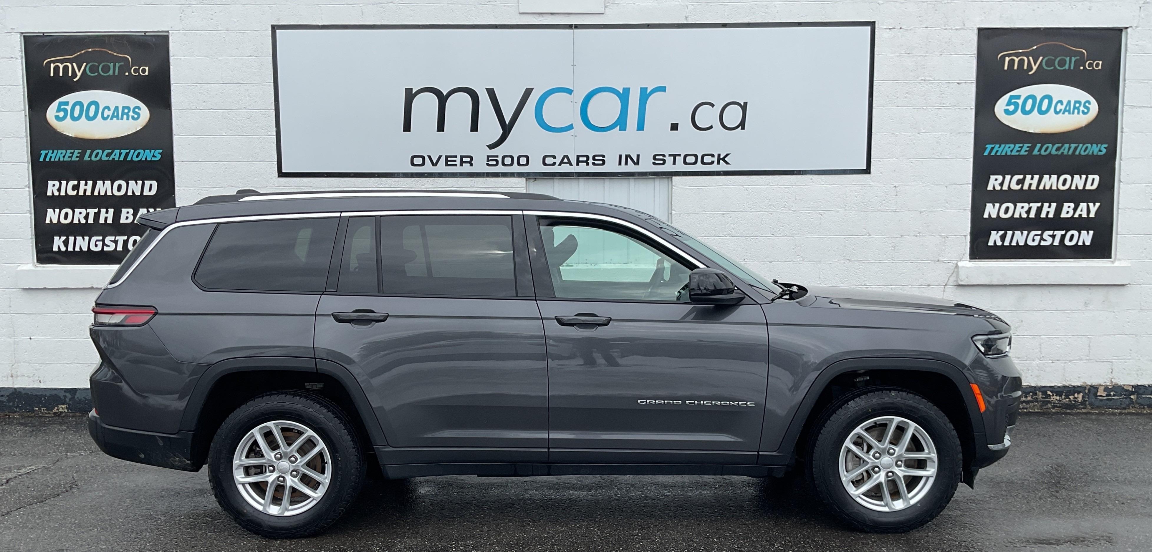 Gray 2023 Jeep Grand Cherokee L SUV / Crossover Four-Wheel Drive 8-Speed Automatic