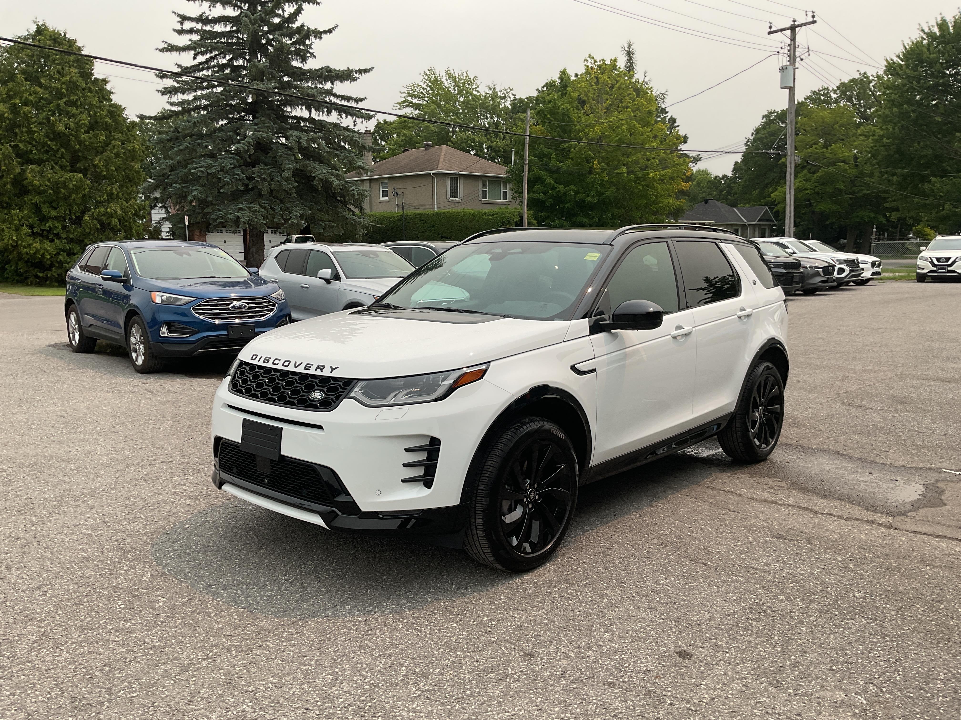 White 2025 Land Rover Discovery Sport SUV / Crossover All-Wheel Drive 9-Speed Automatic