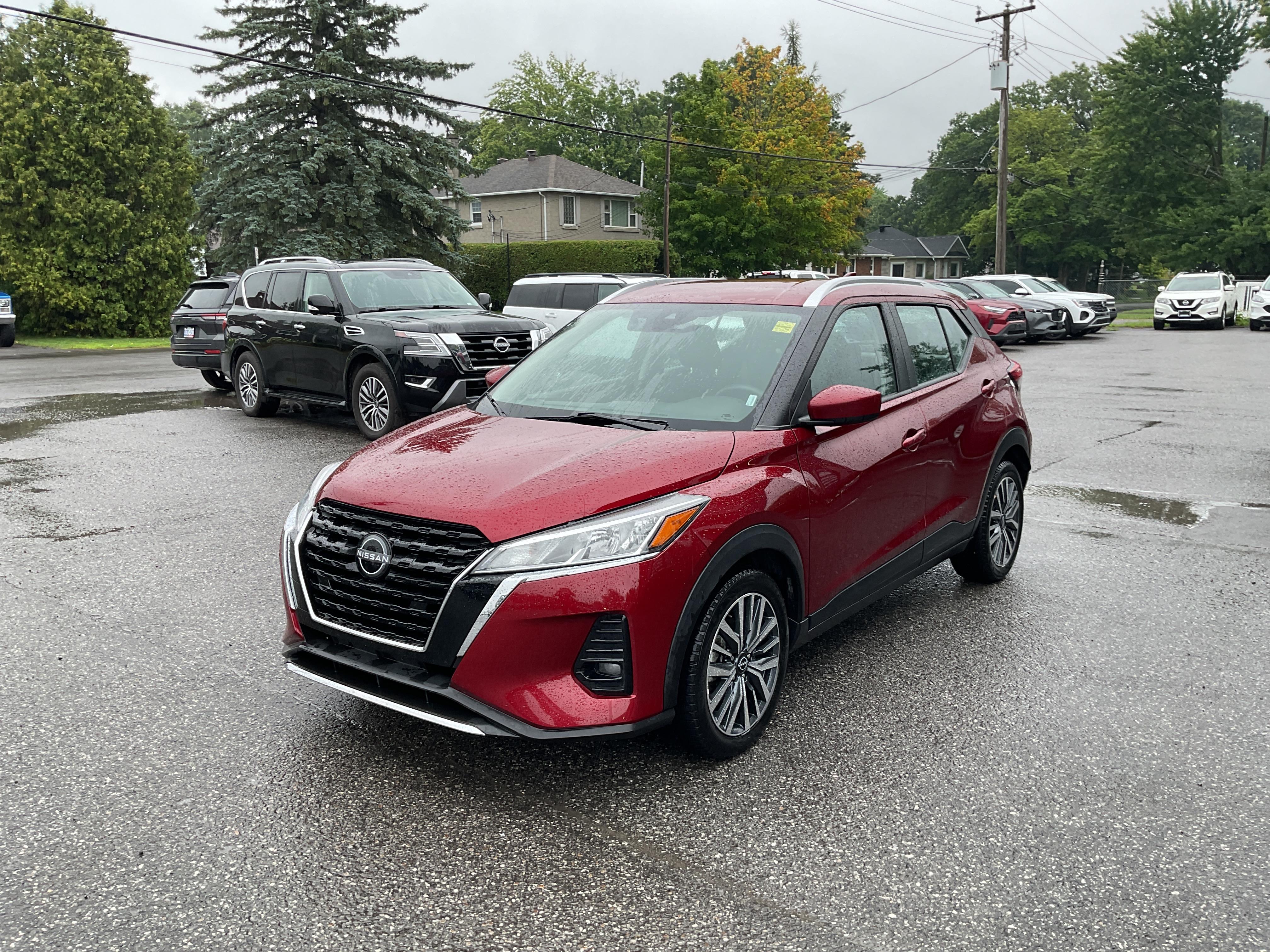 Red 2025 Nissan Kicks SUV / Crossover Front-Wheel Drive Continuously Variable Transmission