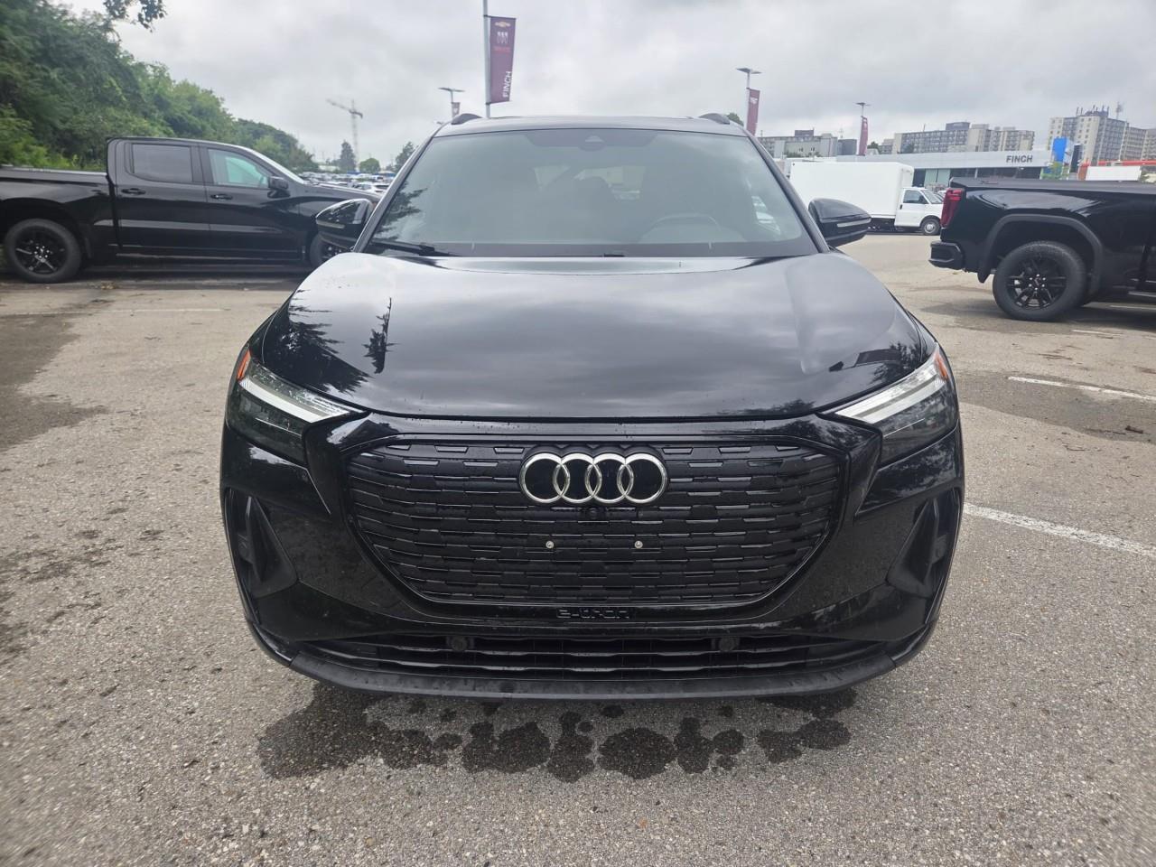 used 2023 Audi Q4 e-tron car, priced at $26,998