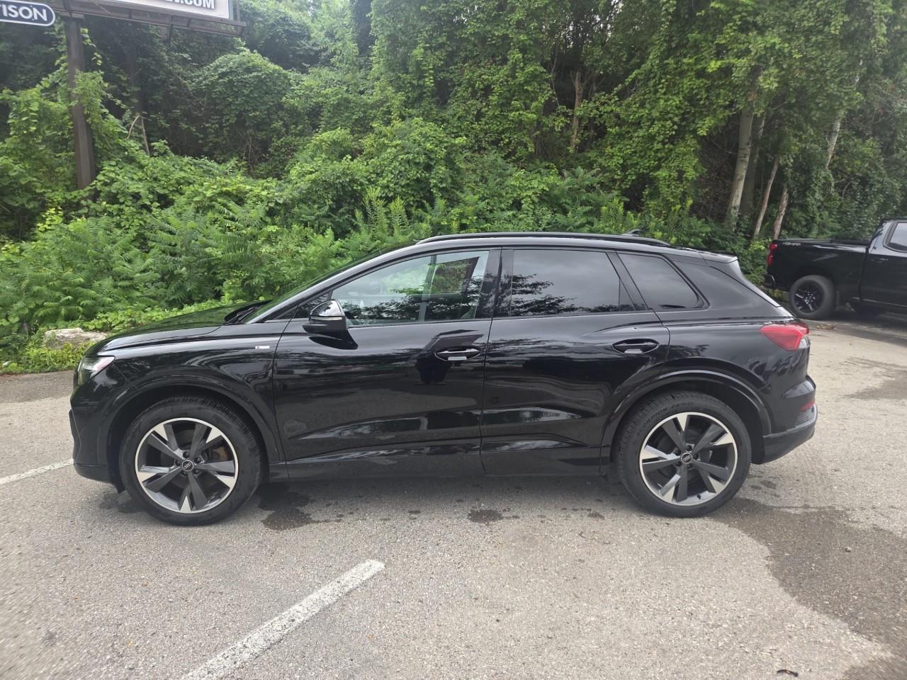 used 2023 Audi Q4 e-tron car, priced at $26,998