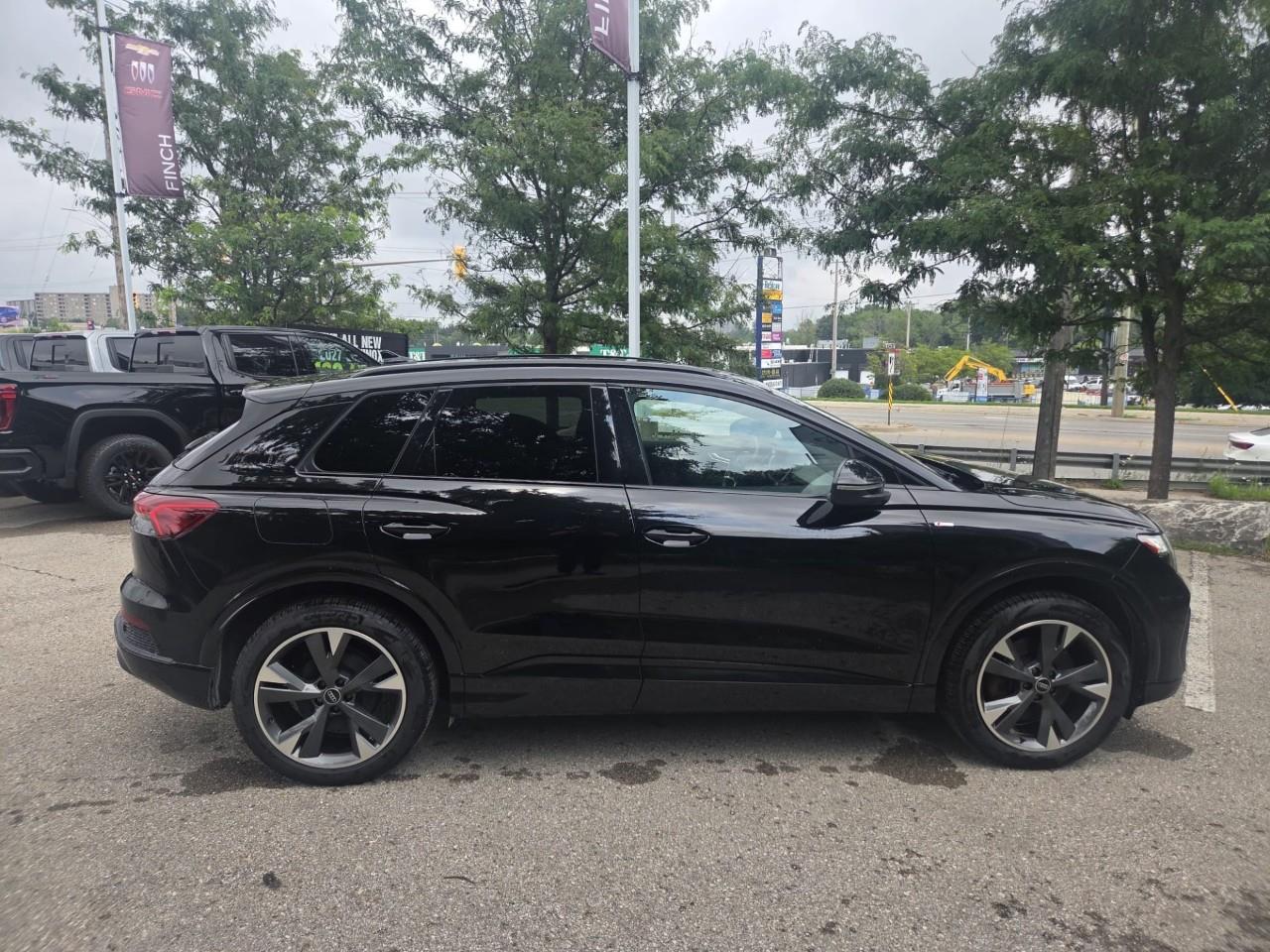 used 2023 Audi Q4 e-tron car, priced at $26,998