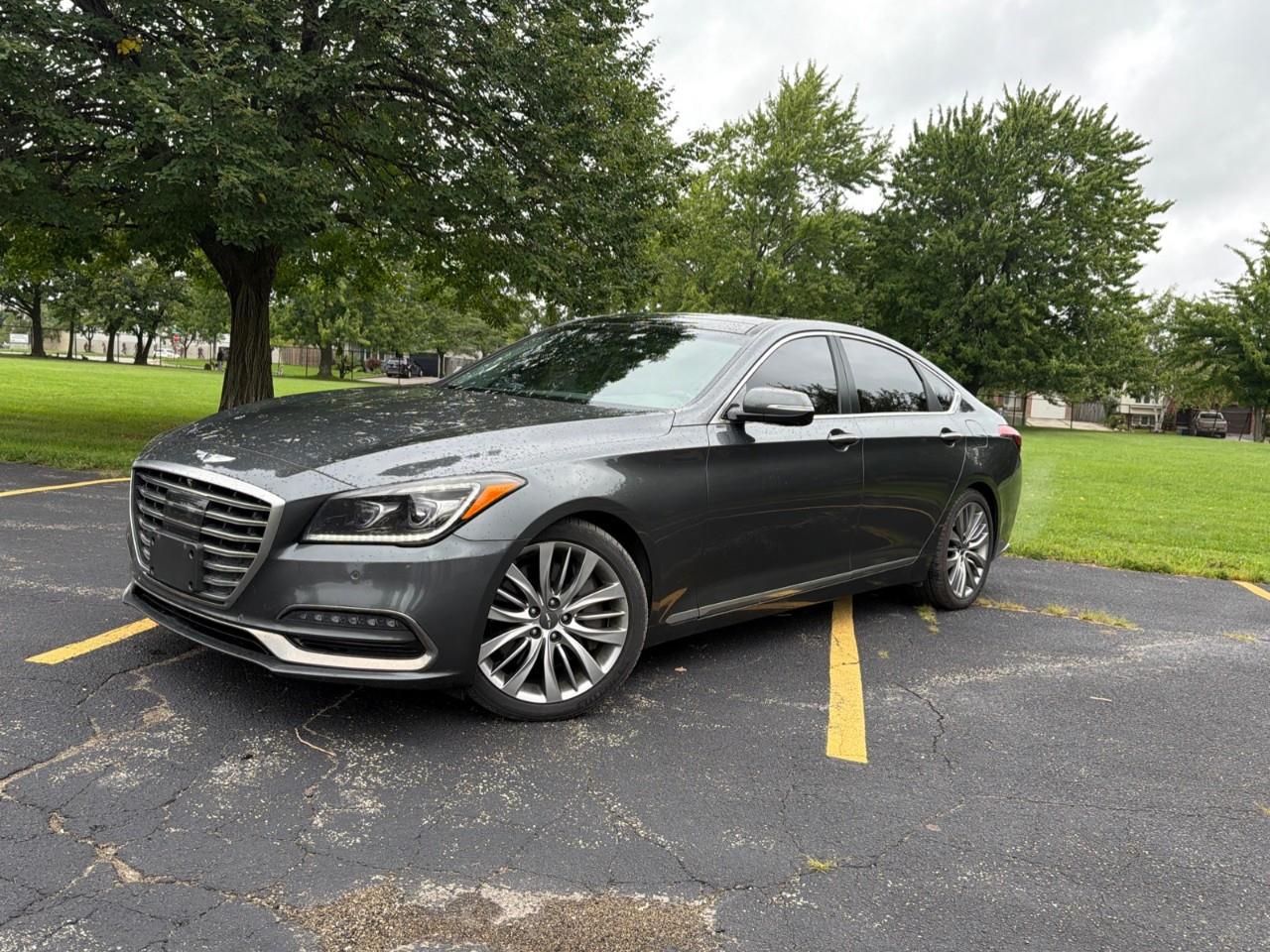 used 2018 Genesis G80 car, priced at $25,697