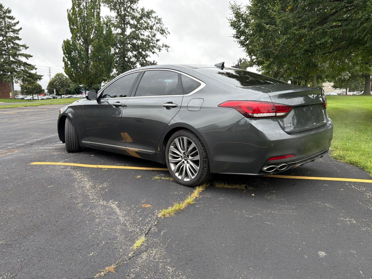 used 2018 Genesis G80 car, priced at $25,697