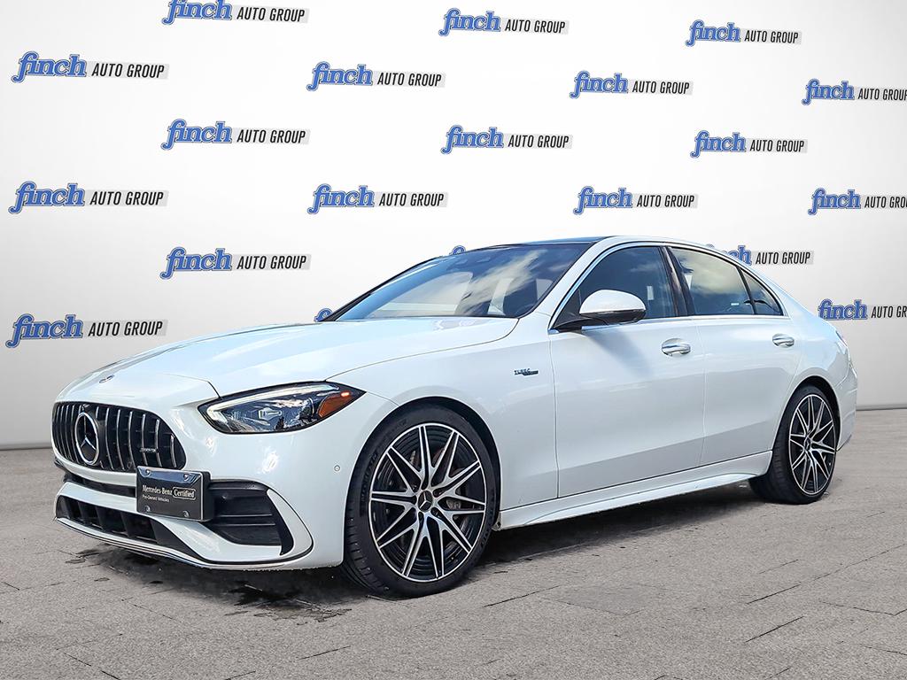 used 2023 Mercedes-Benz AMG C 43 car, priced at $64,900