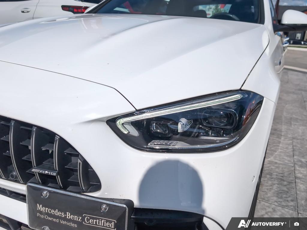 used 2023 Mercedes-Benz AMG C 43 car, priced at $64,900