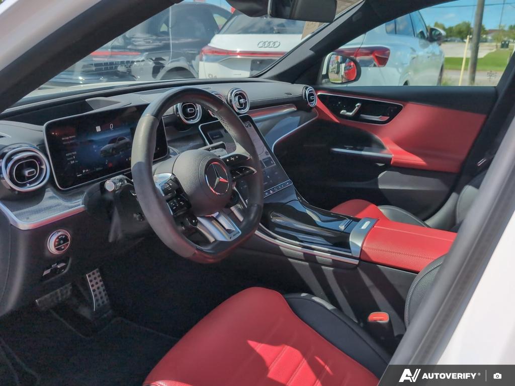 used 2023 Mercedes-Benz AMG C 43 car, priced at $64,900