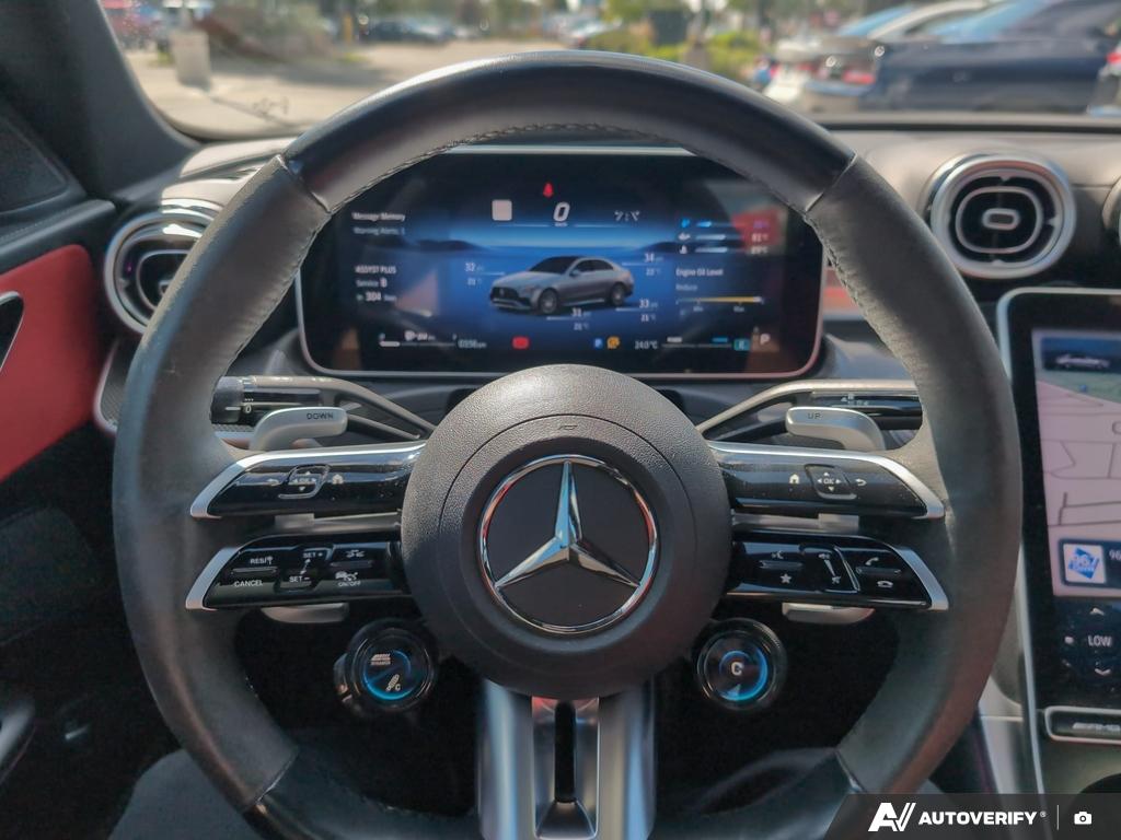 used 2023 Mercedes-Benz AMG C 43 car, priced at $64,900