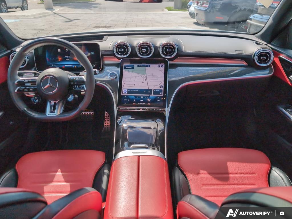 used 2023 Mercedes-Benz AMG C 43 car, priced at $64,900