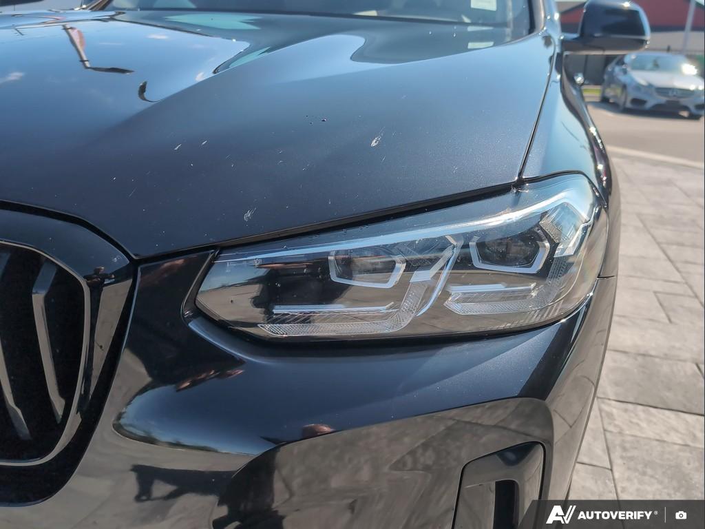 used 2022 BMW X3 car, priced at $34,900