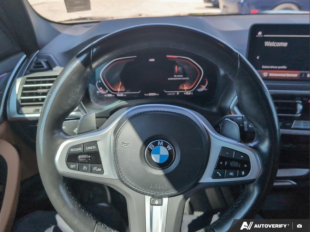 used 2022 BMW X3 car, priced at $34,900