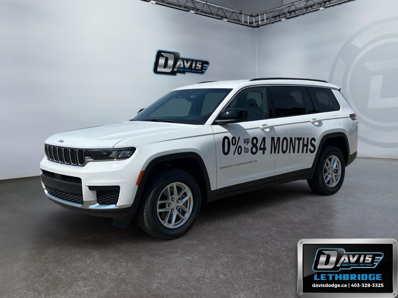 White 2025 Jeep Grand Cherokee L SUV / Crossover Four-Wheel Drive 8-Speed Automatic