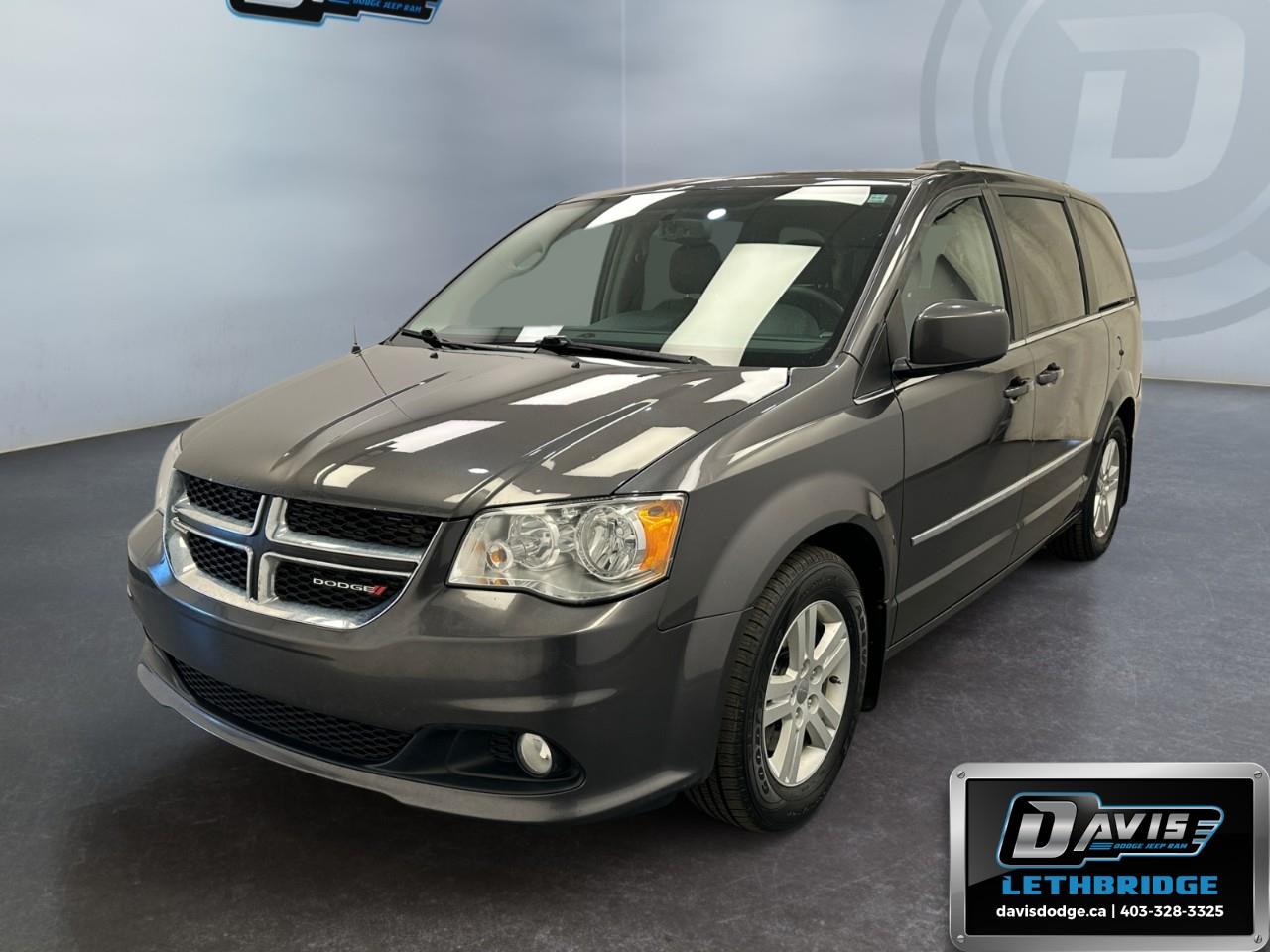 Gray 2017 Dodge Grand Caravan Minivan 6-Speed Automatic