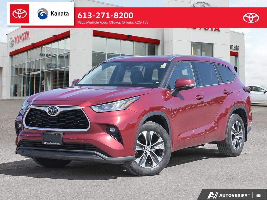 Red 2020 Toyota Highlander SUV / Crossover All-Wheel Drive 8-Speed Automatic