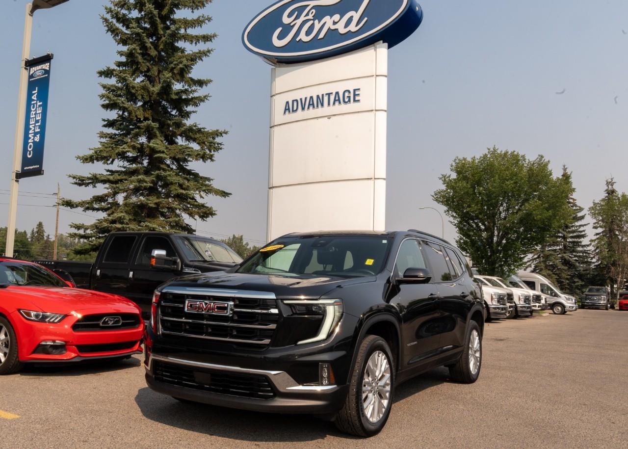 Black 2025 GMC Acadia SUV / Crossover Four-Wheel Drive 8-Speed Automatic
