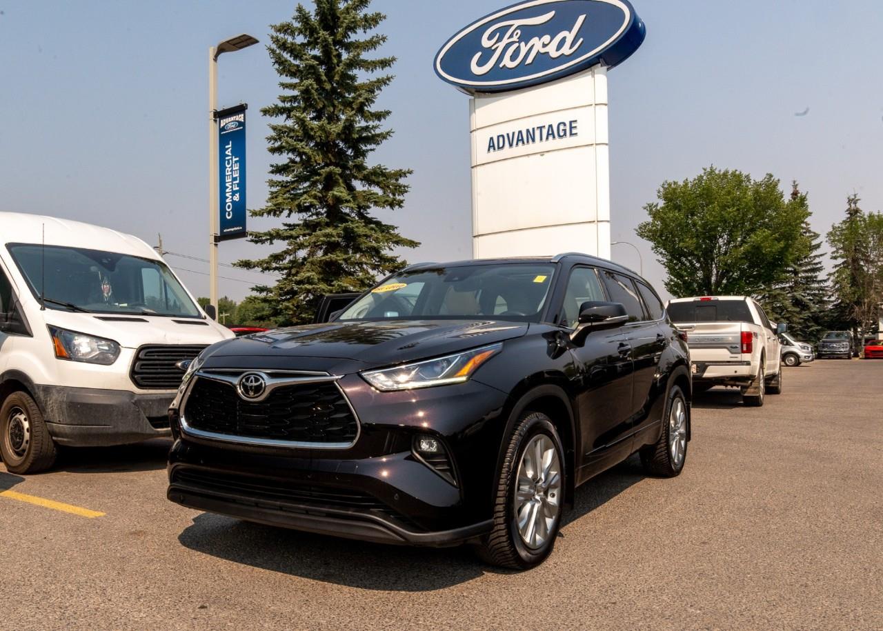 Black 2021 Toyota Highlander SUV / Crossover All-Wheel Drive 8-Speed Automatic