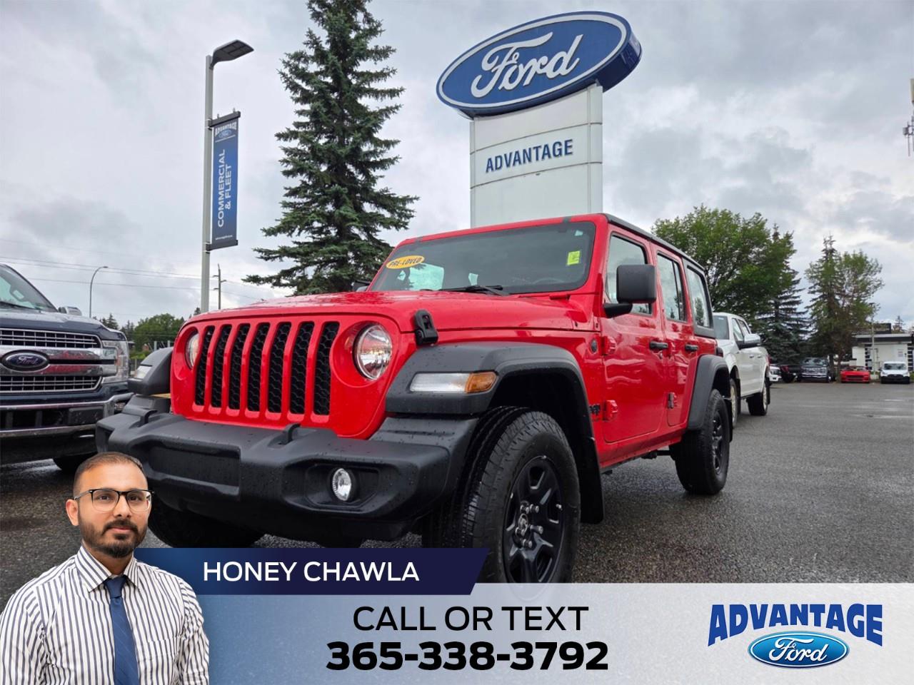 Red 2024 Jeep Wrangler SUV / Crossover Four-Wheel Drive 6-Speed Manual