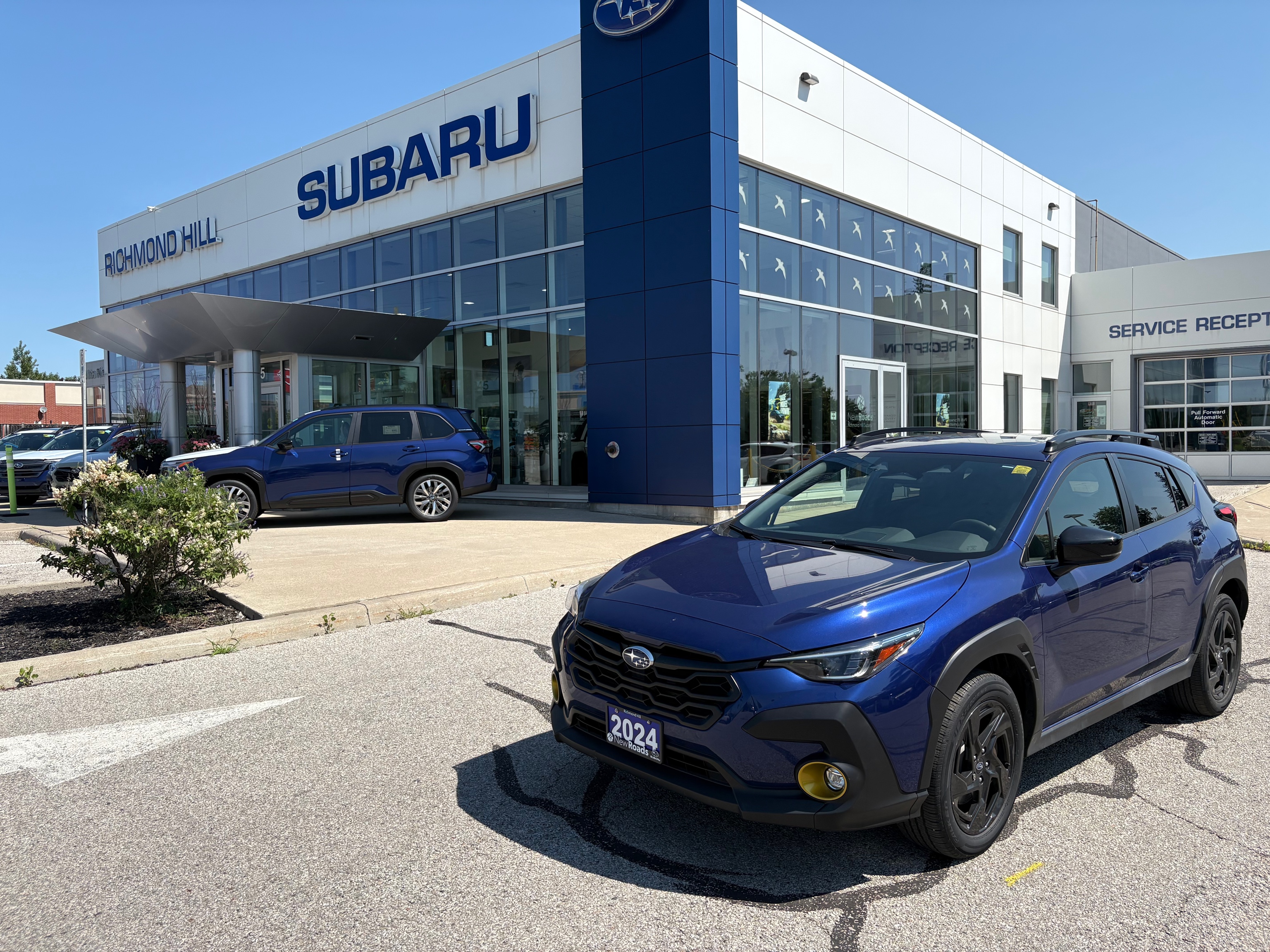 Blue 2024 Subaru Crosstrek SUV / Crossover  Continuously Variable Transmission
