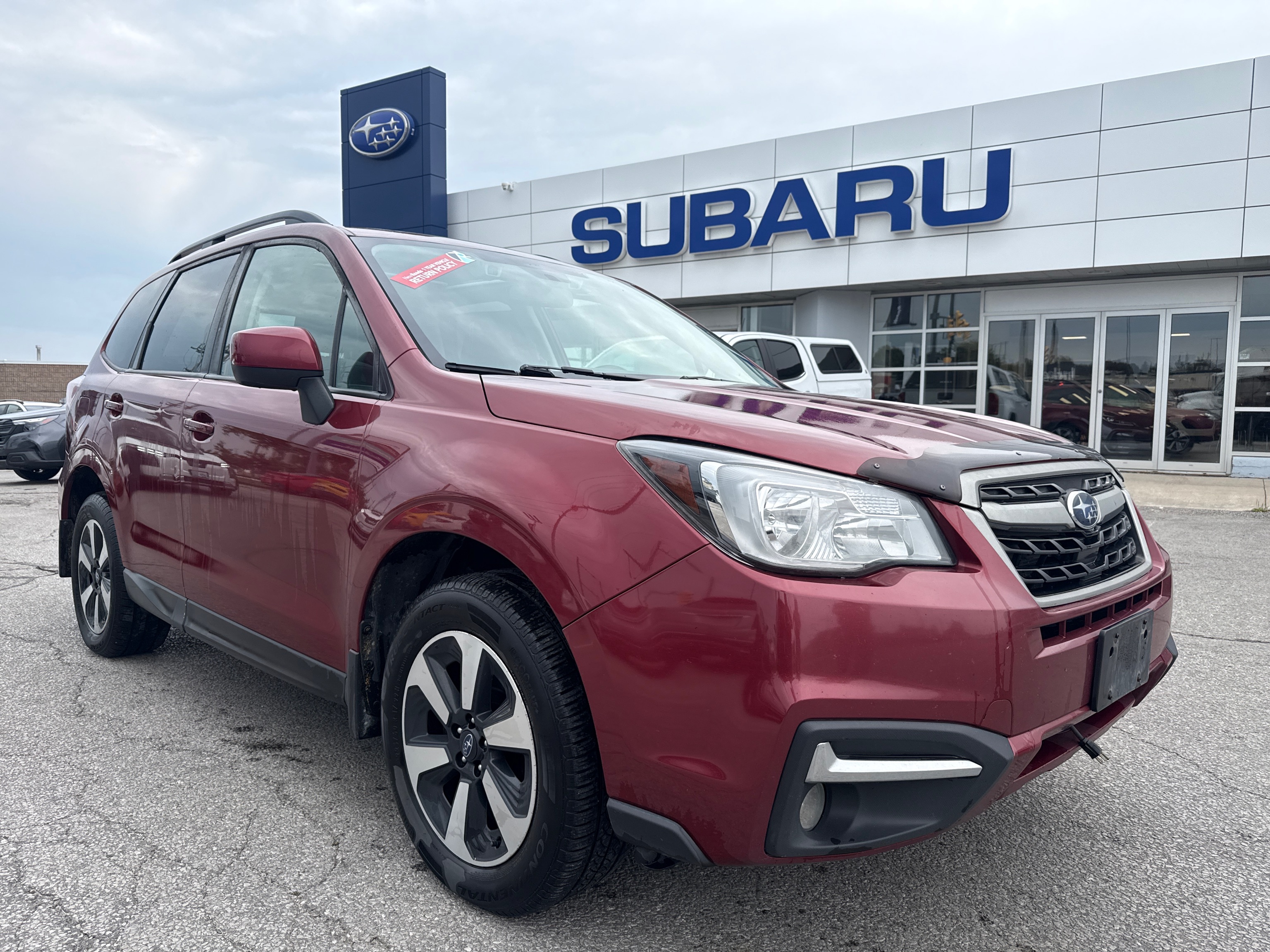 Red 2018 Subaru Forester SUV / Crossover All-Wheel Drive Continuously Variable Transmission