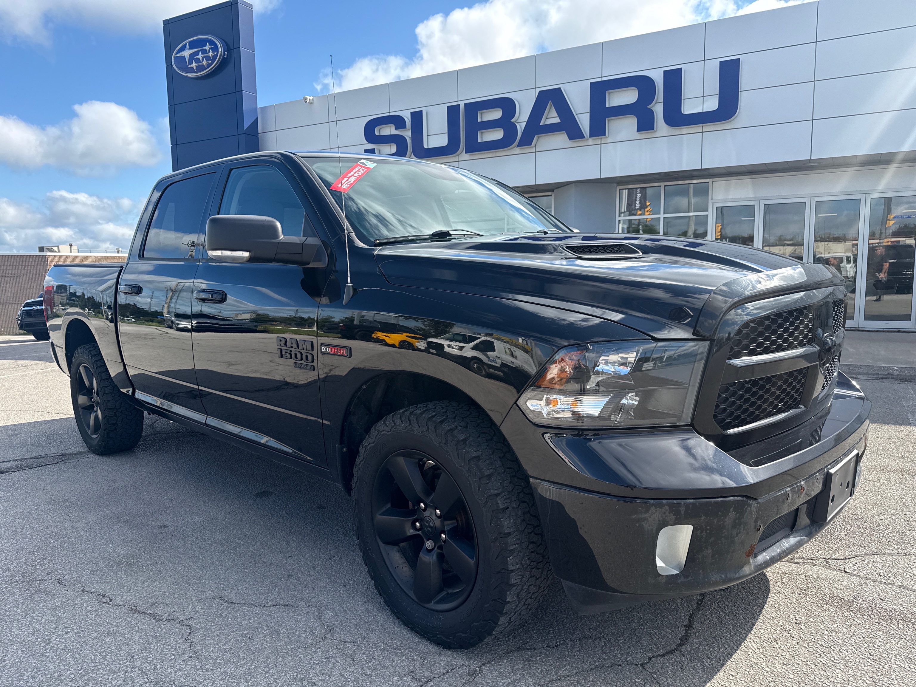 Black 2019 RAM 1500 Pickup Truck Four-Wheel Drive 8-Speed Automatic