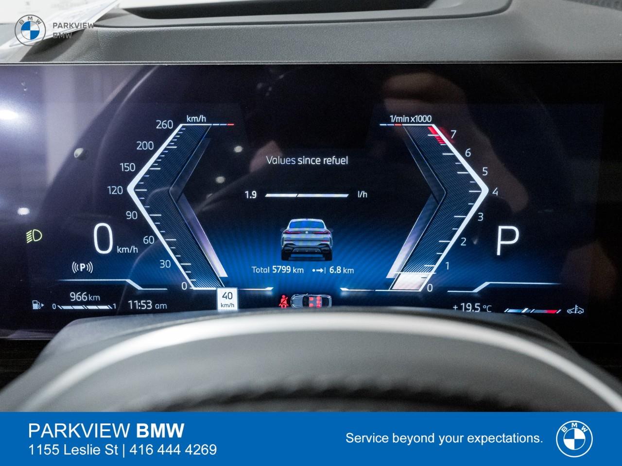 used 2025 BMW X6 car, priced at $93,977