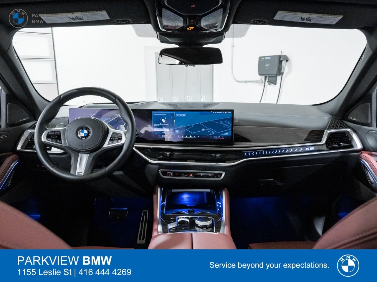 used 2025 BMW X6 car, priced at $93,977