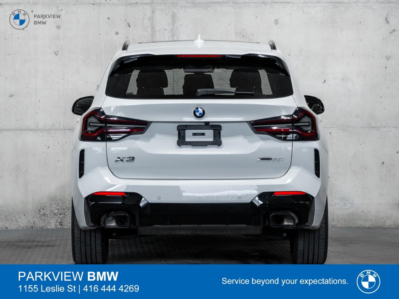 used 2024 BMW X3 car, priced at $51,977