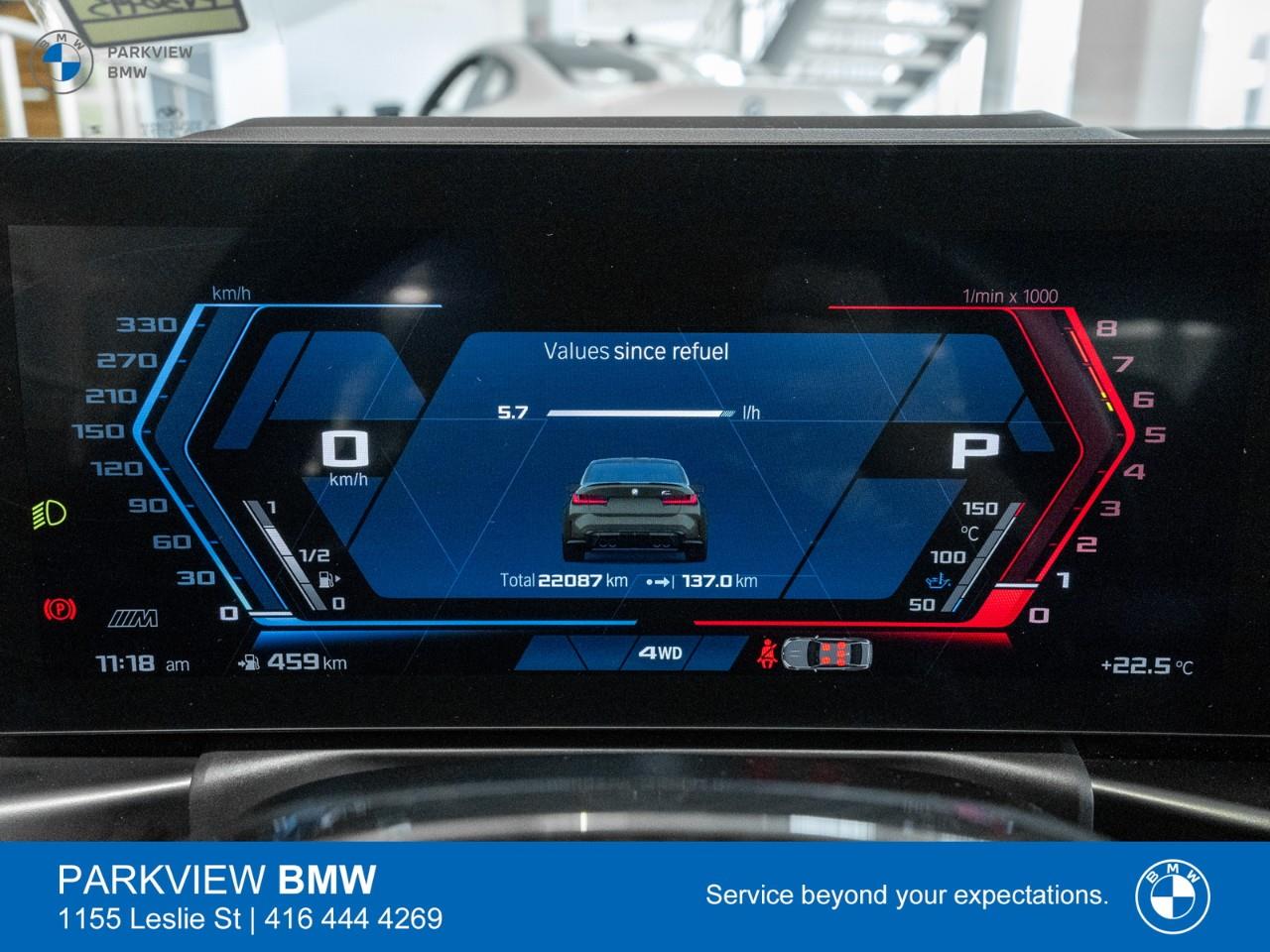 used 2025 BMW M3 car, priced at $124,977