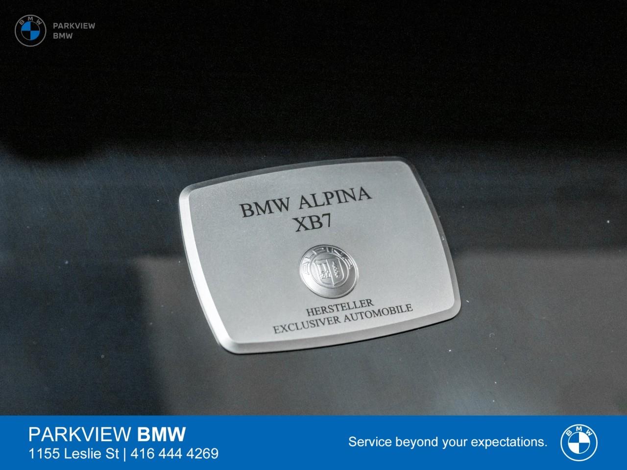 used 2026 BMW ALPINA XB7 car, priced at $207,984