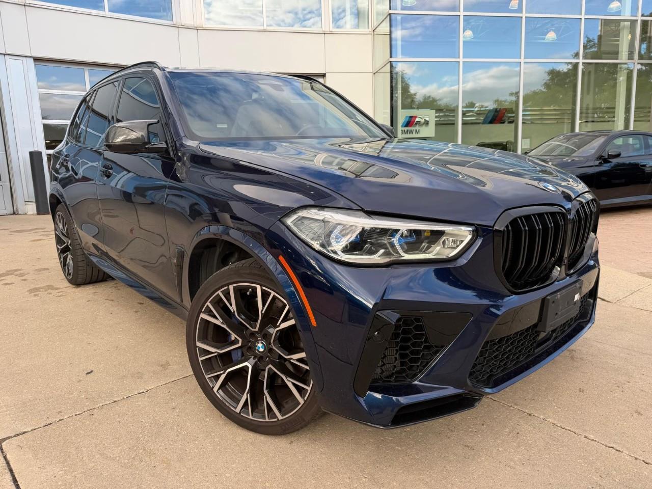 used 2022 BMW X5 M car, priced at $89,977